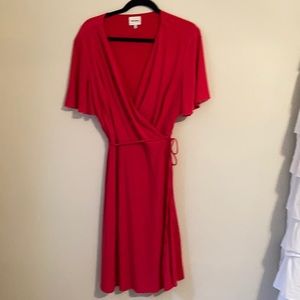 Fun cherry-red dress